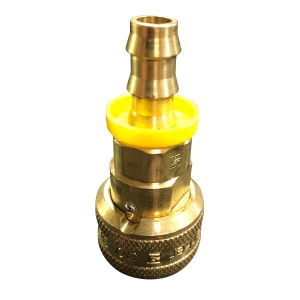 Quick Disconnect Brass Coupler Barb